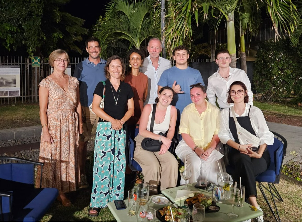 Un samedi soir à Saint-Pierre de La Réunion...